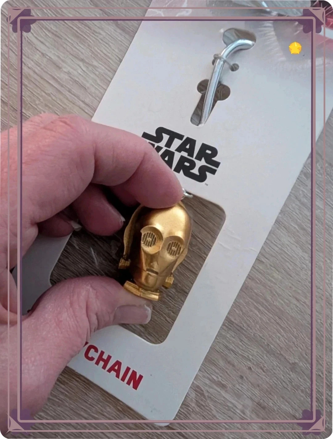 Chaveiro 3D Star Wars - C-3PO - Novo em blister – photo 2